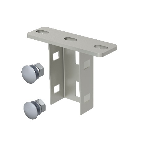KU 3 VA4571 6348877 OBO BETTERMANN piastra di testa per il sostegno degli Stati Uniti 3, Spotty, in acciaio ..