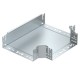 RTM 160 FS 6042022 OBO BETTERMANN T-branch piece with quick connector, 110x600, Strip-galvanised, DIN EN 101..