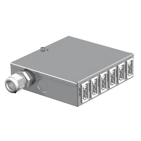 UVS-6W2 6108005 OBO BETTERMANN distributeur d'énergie UVS, acier, St
