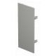 WDK HE100230RW 6193399 OBO BETTERMANN embout, 100x230mm, blanc pur, 9010, du chlorure de polyvinyle, PVC