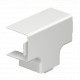 WDK HT30030RW 6192513 OBO BETTERMANN T-tap, 30x30mm, branco puro, 9010, cloreto de polivinilo, PVC