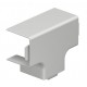 WDK HT30030RW 6192513 OBO BETTERMANN T-Stück Kapuze, 30x30mm, reines Weiß, 9010, Polyvinylchlorid, PVC