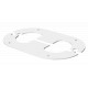 WAG70140TRW 6290200 OBO BETTERMANN stampaggio a parete, cerrrada, 211x129,5mm, bianco puro, 9010 Acciaio St