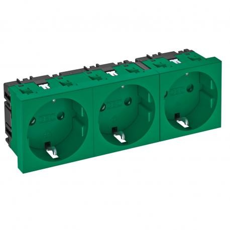 6120046 OBO BETTERMANN TOMADA CORRENTE STD-D0 VERDE3