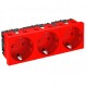 6120048 OBO BETTERMANN TOMA CORRIENTE STD-D0 ROJO3