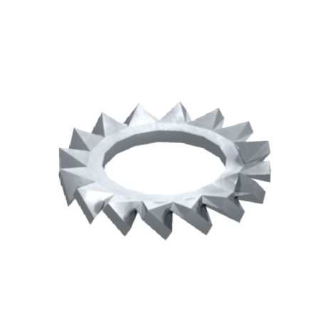 DIN 6798 A M12 G 3404129 OBO BETTERMANN Serrated washer , M12, Electrogalvanised, DIN 50961, Steel, St