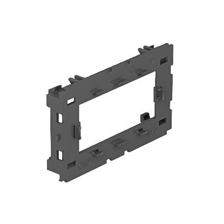 71MT2 45 6288576 OBO BETTERMANN soporte de montaje para Modul 45 versión abierta, 140x76x21, gris claro, 703..
