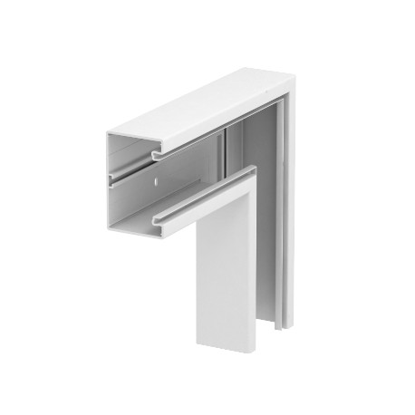 GK-F70110RW 6274320 OBO BETTERMANN angolo piano, 70x110mm, bianco puro, 9010, Cloruro di polivinile, PVC