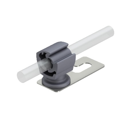 159 K-VA 5216818 OBO BETTERMANN supporto Withduc. Tetto, 8-10mm, acciaio inox 1.4301, VA, 1.4301