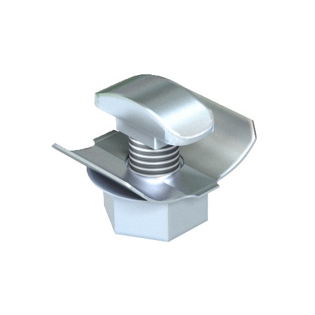 FCM F 6424548 OBO BETTERMANN fixação rápida, M6x12, DIN galvanizado a quente 267, Teil 10 Aço St