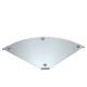 DFBM 90 400 FS 7138508 OBO BETTERMANN 90° bend cover for bend RBM 90 400, B 400mm, Strip-galvanised, DIN EN ..