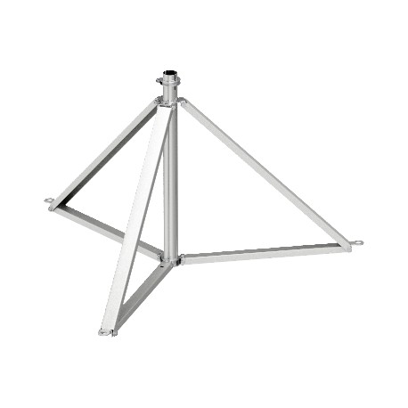 isFang 3B-100 5408968 OBO BETTERMANN Tripod stand for insulated interception rod, 1,25x1,35m, Stainless stee..