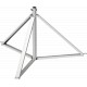 isFang 3B-150 5408969 OBO BETTERMANN Tripod stand for insulated interception rod, 1,65x1,85m, Stainless stee..