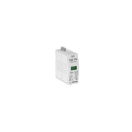 V20-C 0-500PV 5099708 OBO BETTERMANN Surgecontroller V20 Plug-in-Ableiter f. PV-Anlagen, 500 V DC,
