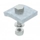 KWS 5 FT 6355218 OBO BETTERMANN Escuadra de apriete, c/tornillo cabeza hexag.,h 5mm, 60x50, galvanizado en c..