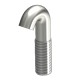 HS M6 VA4567 1154990 OBO BETTERMANN passerelle vite maglia gancio di fissaggio M6x13, acciaio inox, 1.4567, ..