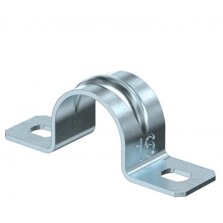 605 16 G 1018167 OBO BETTERMANN Anbringen Clip zwei Lappen, 16mm, galvanisch, DIN 50961, Stahl, St