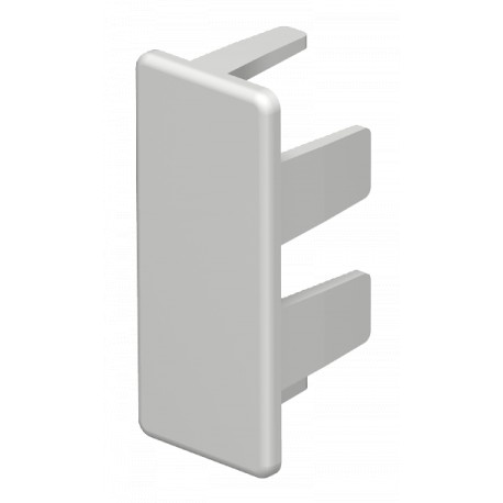 WDK HE15040RW 6193110 OBO BETTERMANN embout, 15x40mm, blanc pur, 9010, du chlorure de polyvinyle, PVC
