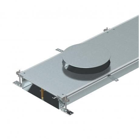 OKA-W40010050DR9 7424800 OBO BETTERMANN Canal a ras de pavimento OKA-W40010050DR9, para conj. portam. GESR9 ..