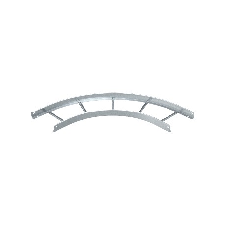 LBI 90 660 NS FS 6211070 OBO BETTERMANN Curva a 90 °, p / band.esc. con NS gradino, 60x600, banda zincato, D..