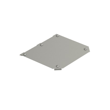 DFTM 200 V2A 7138864 OBO BETTERMANN Cover, T-branch piece for RTM 200, B 200mm, Stainless steel, grade 304, ..