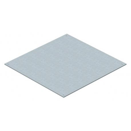 DU 250-2 7400573 OBO BETTERMANN Montagedeckel für UZD250-2 / 3, 282x282x4, bandverzinkt, DIN EN 10147, Stahl..