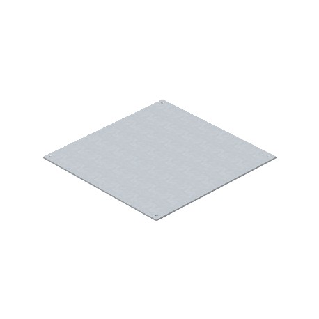 DU 250-2 7400573 OBO BETTERMANN Coperchio cieco per UZD250-2 / 3, 282x282x4, banda zincato, DIN EN 10147, Ac..