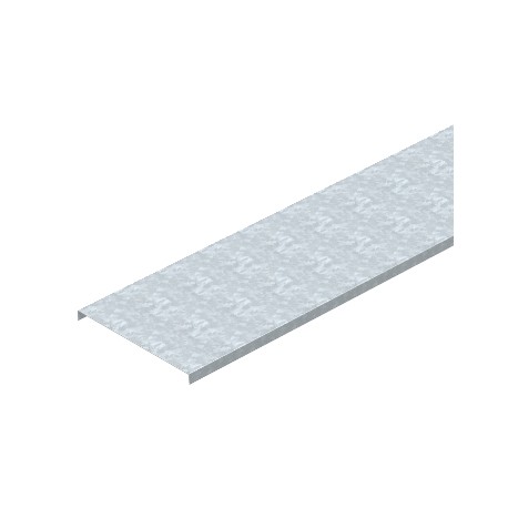 DRLU 100 FS 6052103 OBO BETTERMANN Unperforated cover for cable tray and cable ladder, 100x3000, Strip-galva..