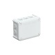 T 100 RO-LGR 2007644 OBO BETTERMANN Junction box with entries, red cover, 151x117x67, Red grey, Polypropylen..