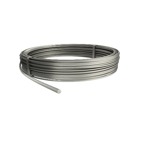 RD 10-V2A 5021227 OBO BETTERMANN conducteur rond, rouleau de 50 m, 10 mm, en acier inoxydable 1.4301, VA, 1...