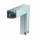 LKM F40040FS 6247490 OBO BETTERMANN angle plan, avec couvercle, 40x40mm, bande galvanisée, DIN EN 10147, Aci..