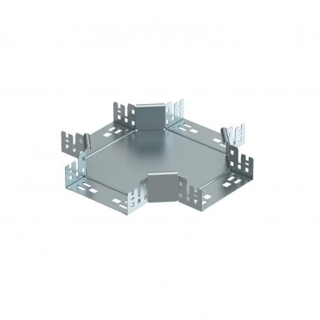 RKM 615 FS 7027003 OBO BETTERMANN Cruce, con attacco rapido, 60x150, banda zincato, DIN EN 10147, Acciaio, St