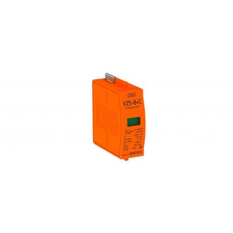 V25-B+C 0-280 5097053 OBO BETTERMANN combinato scaricatore V25, parte attiva, 280V,