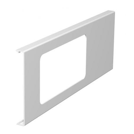 D2-2 110RW 6194109 OBO BETTERMANN Abdeckung für Doppelgeräteeinbau, 110x300mm, reines Weiß, 9010, Polyvinylc..