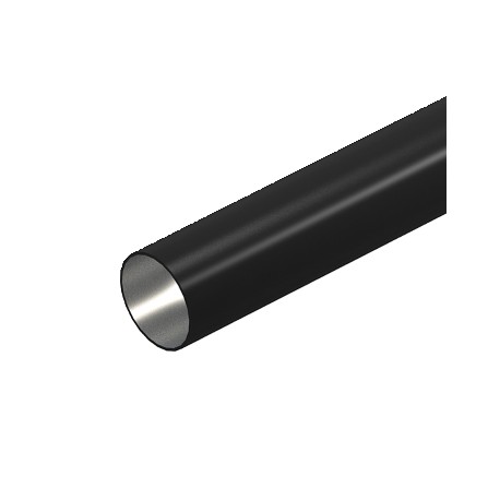 S50W SW 2046570 OBO BETTERMANN Collegare tubo di acciaio, Ø50, 3.000 millimetri, il nero, laccato, acciaio, ..