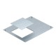 OKA D 600 4 7425066 OBO BETTERMANN Mounting lid for service unit GES23, 400x600x4, Strip-galvanised, DIN EN ..