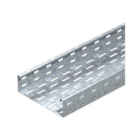 EKS 620 FS 6056229 OBO BETTERMANN Cable tray EKS perforated, 60x200x3000, Strip-galvanised, DIN EN 10147, St..