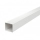 LKM60060RW 6248608 OBO BETTERMANN Canal, avec des trous dans la base, 60x60x2000, blanc pur, enduit 9010, ba..