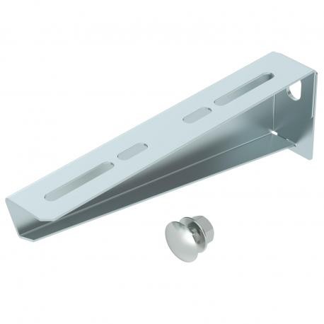 MWA 12 21S FS 6424732 OBO BETTERMANN Support mural / profil, c / vis de fixation M10x25, B210mm, bande galva..