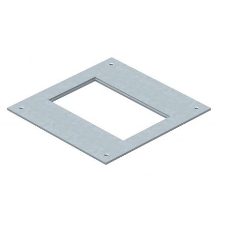 DUG 250-3 2 7400455 OBO BETTERMANN couvercle de montage, 250-2 / 3 pour GES2, 282x282x4, bande galvanisée, D..