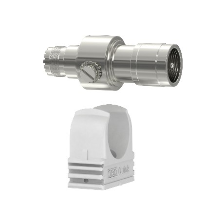 S-UHF M/W 5093023 OBO BETTERMANN Dispositif de protection pour les lignes à haute fréquence, 130V,