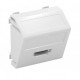 MTS-HD S RW1 6104814 OBO BETTERMANN Prendere multimediale HDMI, con connessione a vite, 45x45mm, bianco puro..