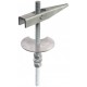 458 M4x100 G 3482154 OBO BETTERMANN Inclinando, M4x100mm, electrozincadas, DIN 50961 Aço St