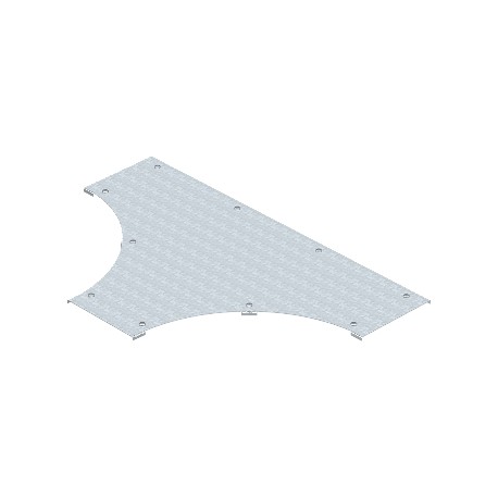 WDTRL 200 DD 6231667 OBO BETTERMANN Cover, T-branch sistema peça ampla extensão de 110 e 160, B200mm, zinco-..