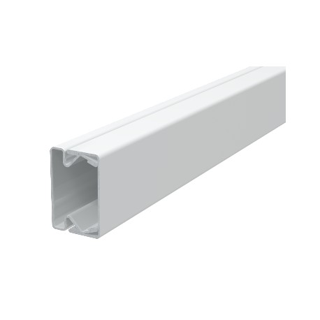 LKM20030RW 6248470 OBO BETTERMANN Cable trunking with floor knock-outs, 20x30x2000, Pure white, 9010, Strip ..