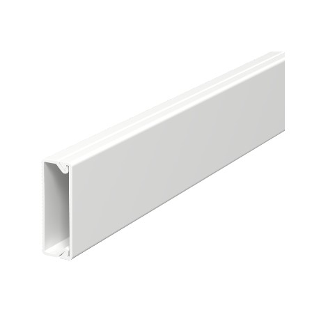 WDK10030RW 6150780 OBO BETTERMANN Wall trunking system with floor knock-outs, 10x30x2000, Pure white, 9010, ..