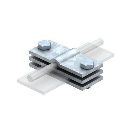 937 50 5043018 OBO BETTERMANN chão suportados para os condutores RD / FL, 60 mm, galvanizado a quente, DIN E..