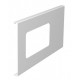 D2-2 150RW 6194125 OBO BETTERMANN Plaque de montage double prise, 150x300mm, blanc pur, 9010, du chlorure de..