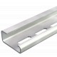 2064 GTPL 2M 1115065 OBO BETTERMANN Perfil, perforado, 2000x32x15, galvanizado, pasivado transparente, Acero..