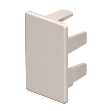 WDK HE25040RW 6193153 OBO BETTERMANN cappuccio terminale, 25x40mm, bianco puro, 9010, Cloruro di polivinile,..